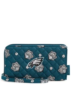 NFL RFID Front Zip Wristlet