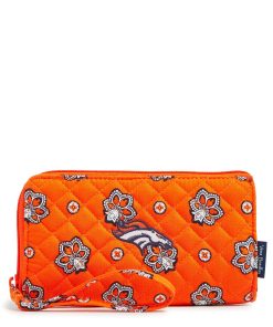 NFL RFID Front Zip Wristlet