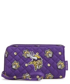 NFL RFID Front Zip Wristlet