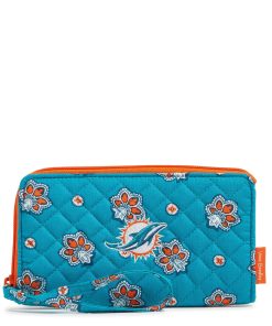 NFL RFID Front Zip Wristlet