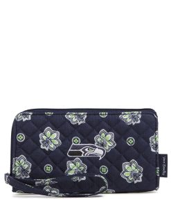 NFL RFID Front Zip Wristlet
