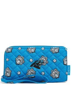 NFL RFID Front Zip Wristlet